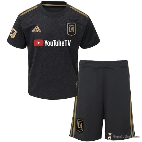 Camiseta LAFC Replica Primera Ropa Niños 2018/19 Negro